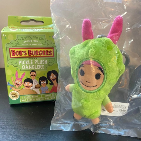 Bob’s Burgers Toys Bobs Burgers Pickle Plush Dangler Louise Poshmark